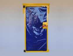Blue Weld Screen Left Hand Hinge Gates