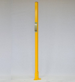 Latch Post With 2 Hole Corner Foot Pad
